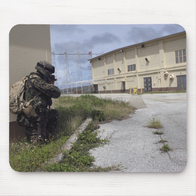 Sicherheit von Seeposten Mousepad (Vorne)