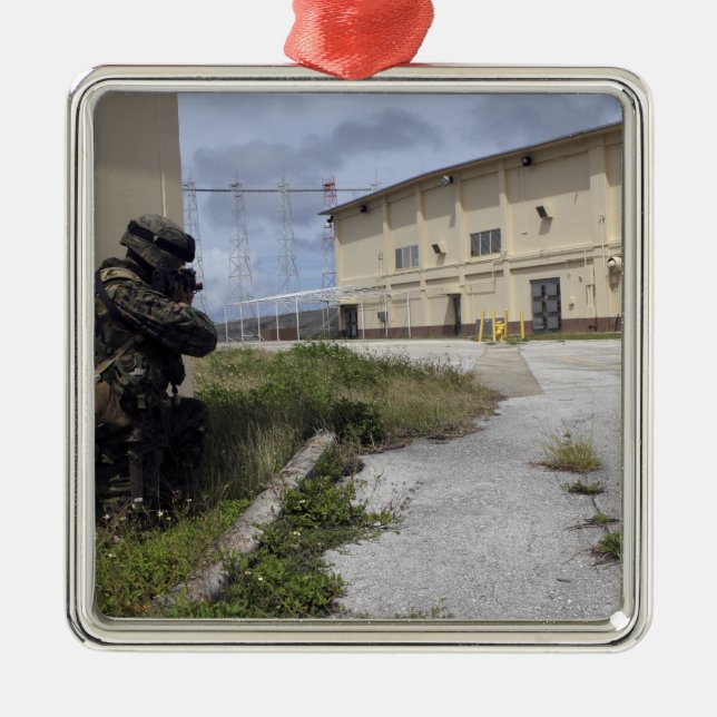 Sicherheit von Seeposten Ornament Aus Metall (Vorne)