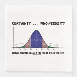 Sicherheit ... Wer braucht es? Wenn Sie einen Staa Serviette