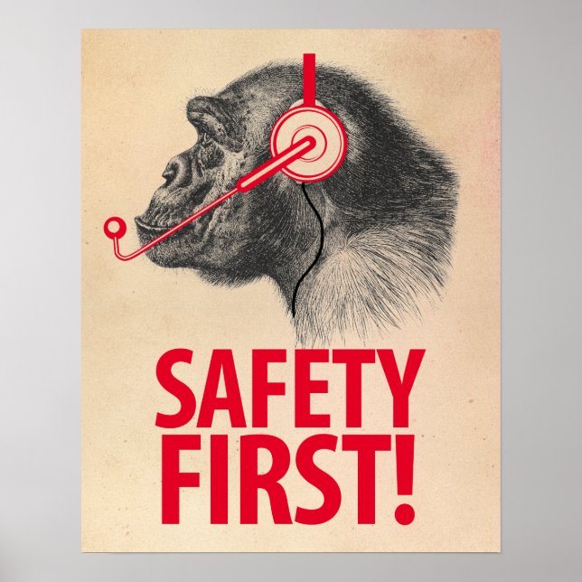 Sicherheit zuerst! poster (Vorne)