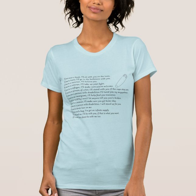 Sicherheits-Bürgschaft T-Shirt (Vorderseite)