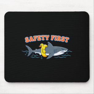 Sicherheits-Fun-Shark-Gummiente-Floatie-Sommer Mousepad