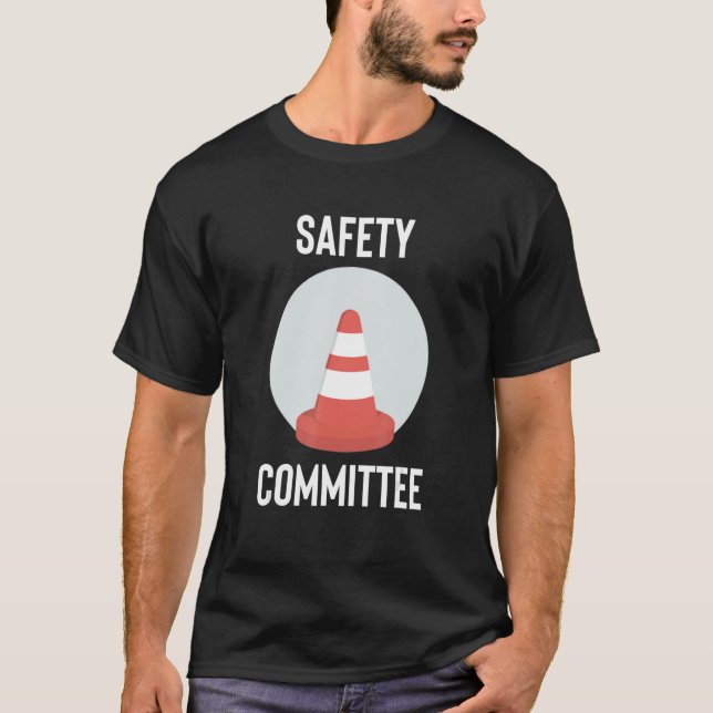Sicherheitsausschuss mit Verkehrsknotenpunkt T-Shirt (Vorderseite)