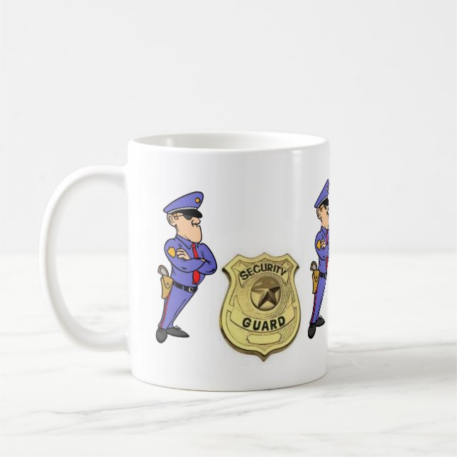 Sicherheitsbeamter Tasse (Links)