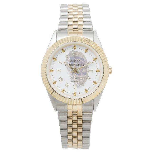 Sicherheitsbeauftragter für die Überwachung von Ku Armbanduhr (Vorderseite)