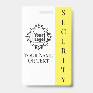 Sicherheitsdienstmitarbeiter-ID mit individuellem  Ausweis