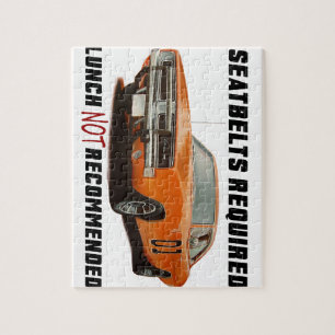 Sicherheitsgurt-erforderliches Ladegerät Puzzle