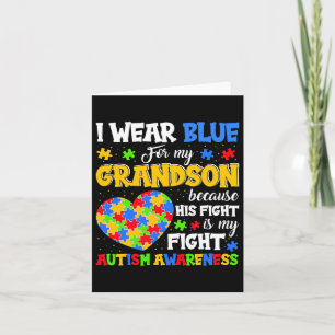 Sicherheitsgurte für jeden Autismus Awareness Magi Karte