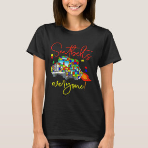 Sicherheitsgurte für jeden Autismus Awareness Magi T-Shirt