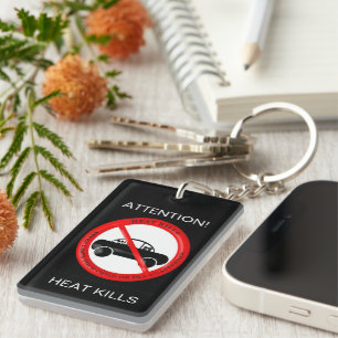 Sicherheitshinweise für Neugeborene Akryllischer S Schlüsselanhänger