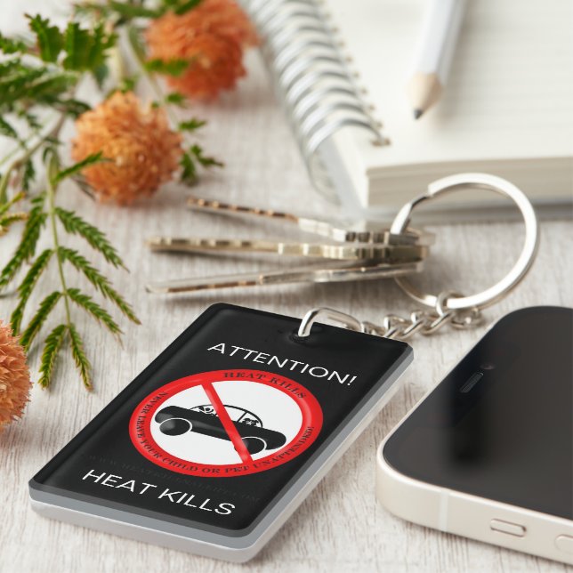 Sicherheitshinweise für Neugeborene Akryllischer S Schlüsselanhänger (Vorderseite rechts)