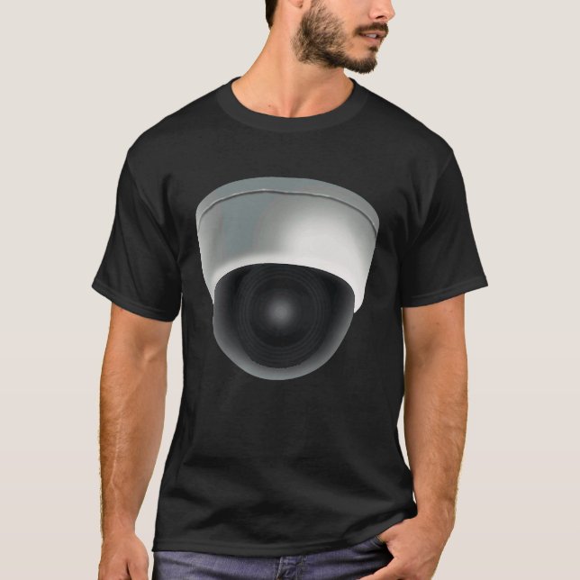 Sicherheitskamera T-Shirt (Vorderseite)