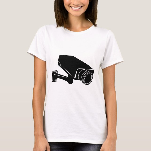 Sicherheitskamera T-Shirt (Vorderseite)