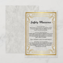 Sicherheitsmaßnahmen für goldgeometrische Marmor