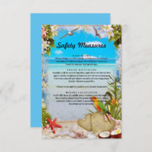 Sicherheitsmaßnahmen für tropische Strandflora