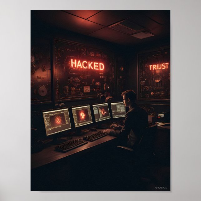 Sicherheitsoperationen bei Mitternacht Glow Poster (Vorne)