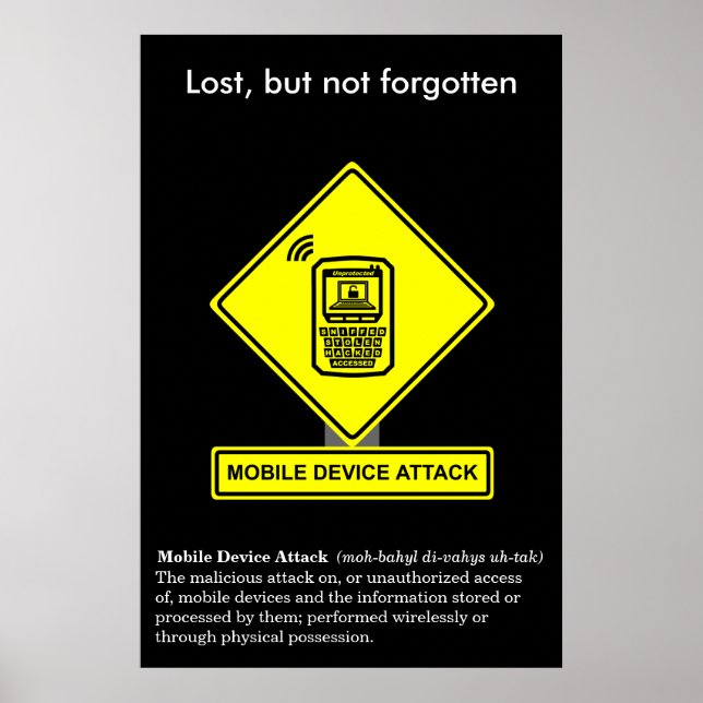 Sicherheitspaket für mobile Geräte Poster (Vorne)