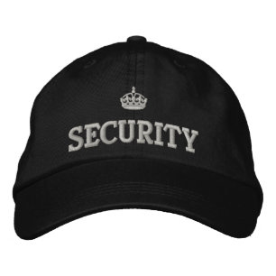 Sicherheitsschutz mit Kronenlogo Bestickte Kappe