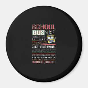 Sicherheitsvorschriften für Schulbusse T , Schulbu Magnet