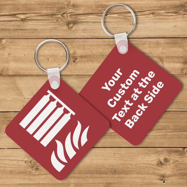 Sicherheitszeichen für fest eingebaute Feuerlöschb Schlüsselanhänger (Von Creator hochgeladen)