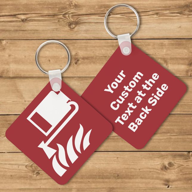 Sicherheitszeichen für tragbare Fotolatteratoren Schlüsselanhänger (Von Creator hochgeladen)