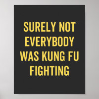 Sicherlich kämpften nicht alle gegen Kung Fu