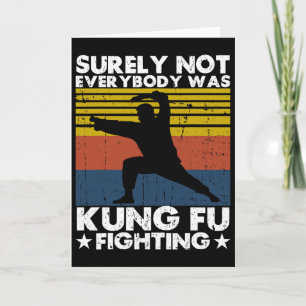Sicherlich kämpften nicht alle Kung-Fu-Karate-L Karte