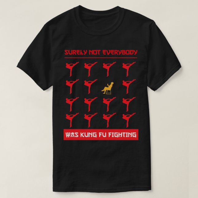 Sicherlich waren nicht alle Kung Fu Kampf Premium T-Shirt (Design vorne)