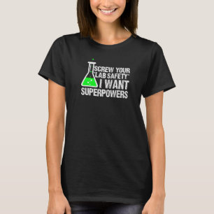 Sichern Sie die Sicherheit Ihres Labradors Ich Wol T-Shirt