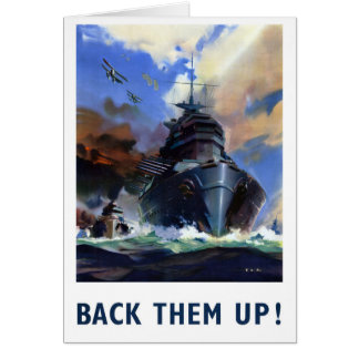 Sichern Sie sie Vintages militärisches Poster