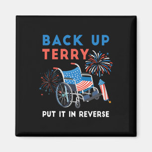 Sichern Sie Terry, setzen Sie es in umgekehrte Fir Magnet