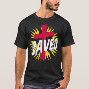 Sichert Jesus Christus Bibel Christliches Kreuz T-Shirt