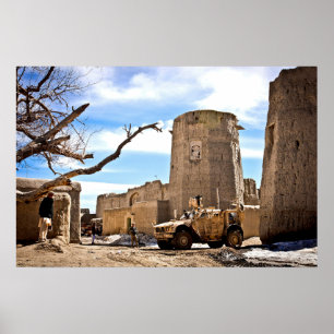 Sicherung des städtischen Platzes Poster