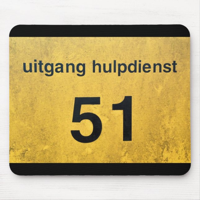 Sicherungsausgang Mousepad (Vorne)