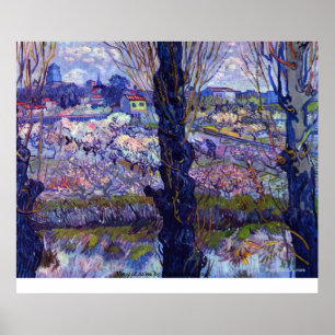 Sicht auf Arles von Vincent van Gogh Poster