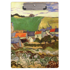 Sicht auf Auvers Vincent van Gogh. Klemmbrett