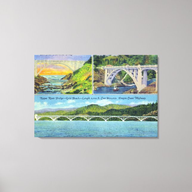 Sicht auf Ben Jones Leinwanddruck (Vorderseite)