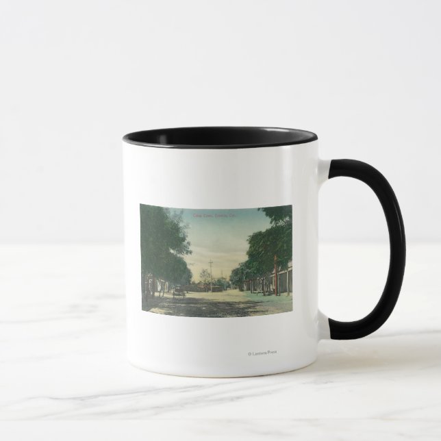 Sicht auf ChinatownOroville, CA Tasse (Rechts)