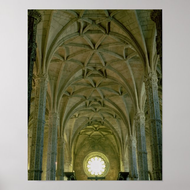 Sicht auf das Hauptschiff Poster (Vorne)