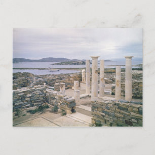 Sicht auf das Haus von Cleopatra Postkarte