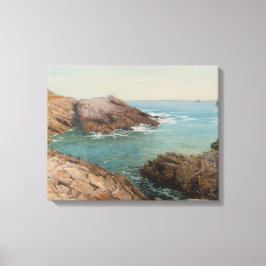 Sicht auf das Meer (Küstenlandschaft) (Marine) Leinwanddruck