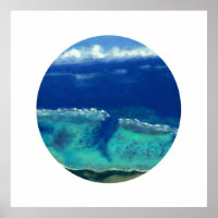 Sicht auf das Okinawa-Meer (Zen-Kreis)