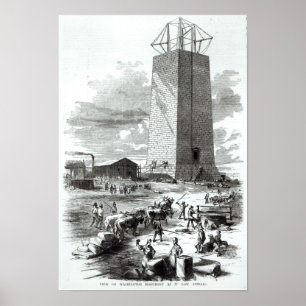 Sicht auf das Washington-Denkmal Poster
