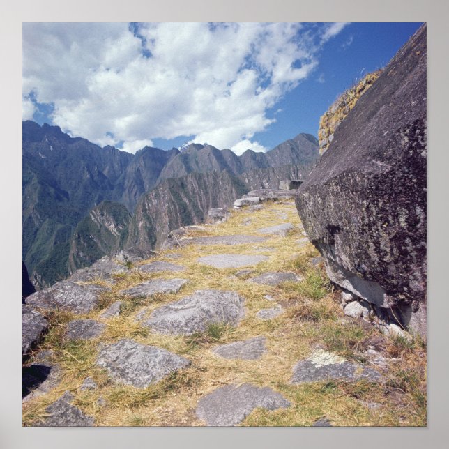 Sicht auf den Abgrund Poster (Vorne)