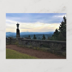 Sicht auf den Berg Hood, Portland, Oregon Postkarte