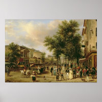 Sicht auf den Boulevard Montmartre, Paris, 1830