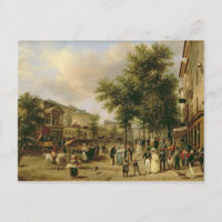 Sicht auf den Boulevard Montmartre, Paris, 1830