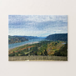 Sicht auf den Columbia River, Columbia River Gorge Puzzle