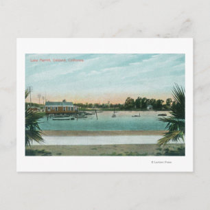 Sicht auf den MerrittOakland, CA Postkarte