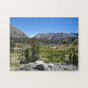 Sicht auf den Muschel See, Tioga Pass, CA Puzzle